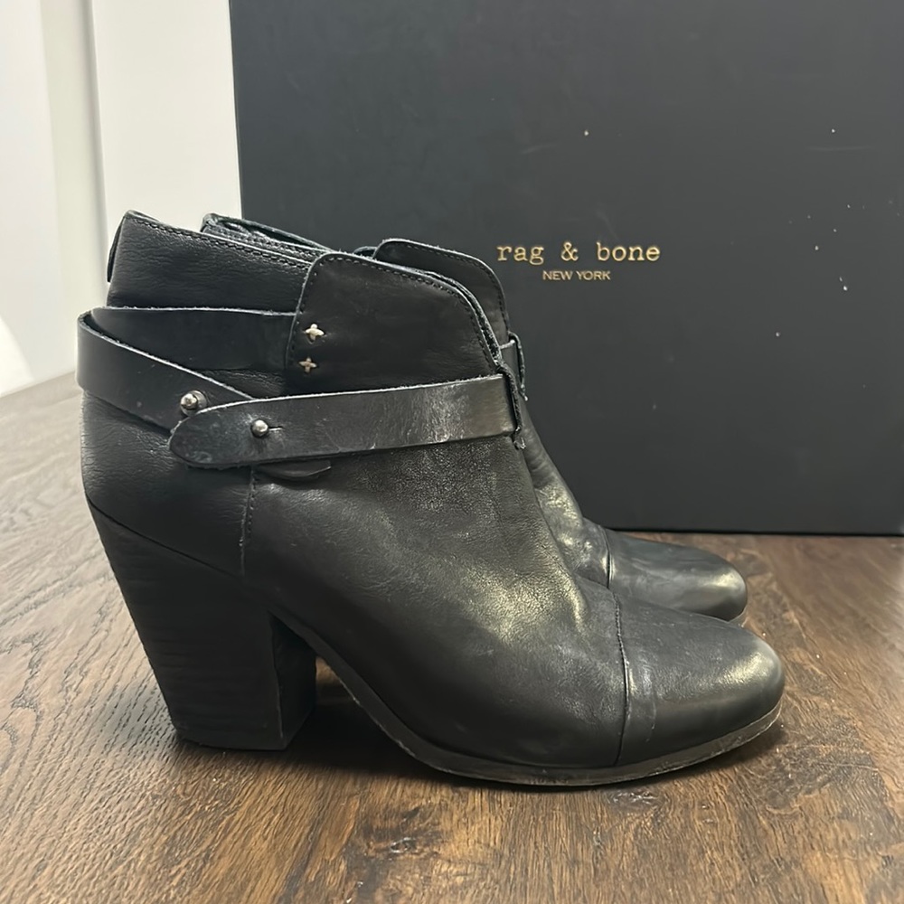 Rag & bone Harrow leather ankle boots